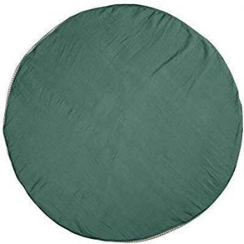 LÄSSIG Sitzkissen & Krabbeldecke in Mint, Bio-Muslin