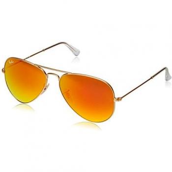 Ray-Ban Aviator Matte Gold Sunglasses RB3025 112/69