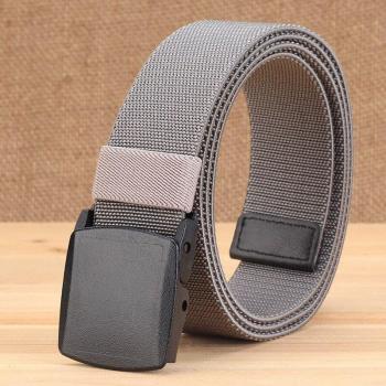 Metal-Free Casual Woven Waistband for Jeans