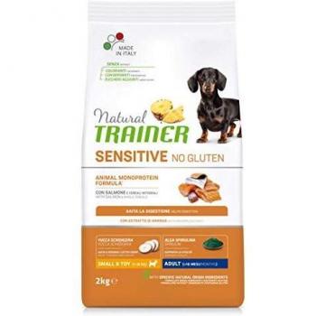 Natural Sensitive No Gluten Small & Toy Adult con Salmone