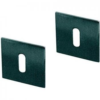 Rosace Carrée VELOX FIX pour Poignée de Porte Intérieure en Inox