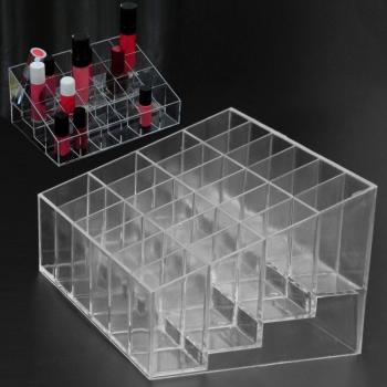 Trapezoidal Acrylic Lipstick Storage Box