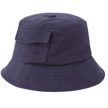 Sealskinz Waterproof Canvas Patch‑Pocket Bucket Hat – Navy (Size L/XL)