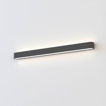90 cm Soft Wall Light, Graphite Finish, Aluminium, G13