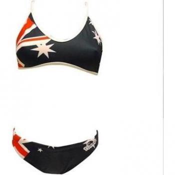Bikini Turbo Flag Australiano Spalletti Ridotti 3XL