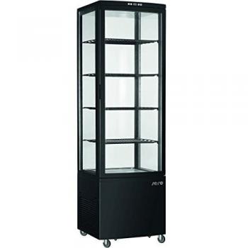 Umluftkühlvitrine SVEN 235 Litre (Schwarz), 230 V – 3-Bord-Design