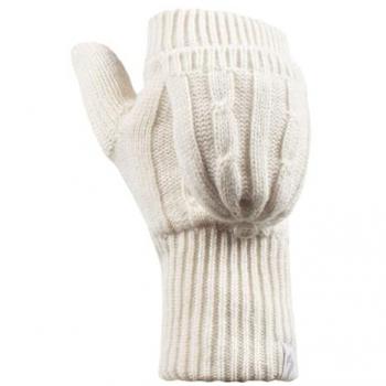 Heat Holders Women's Thermal Fingerless Cable Knit Gloves