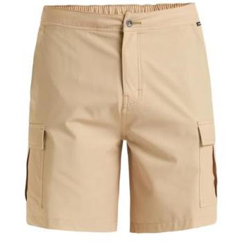 Quiksilver Herren-Bermuda “Half 19” – 19 Hybridshorts in Khaki, 92 % Poly / 8 % Elasthan, Größe M (32)