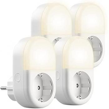 Prises Connectées Luminea avec Veilleuses