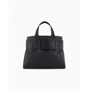 One‑Size Structured Tote – Armani Exchange Black