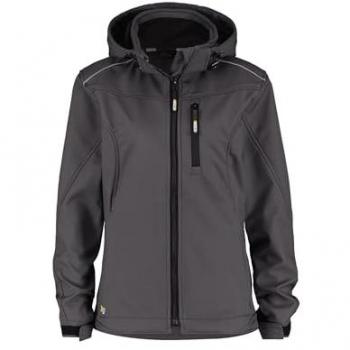 Dassy® Tavira Women Softshell-Jacke, Zementgrau, Größe M