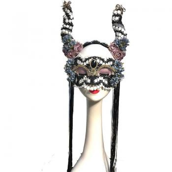 Accesorio de Cabeza Steampunk Floral