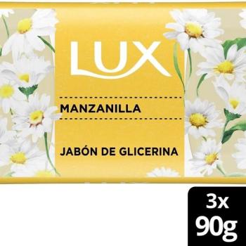 Lux Glicerina Camomila 90g × 3 – Kit Tranquilidad