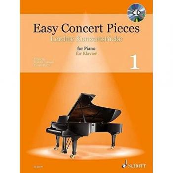 Monika Twelsiek Easy Concert Pieces: 50 Leichte Stücke Aus 5 Jahrhunderten. Band 1. Klavier. Ausgabe Mit Cd.