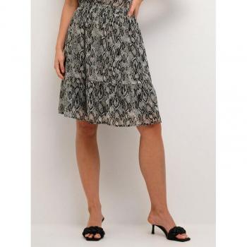 Kaffe Regular Fit Trapezrock Carmen Grau