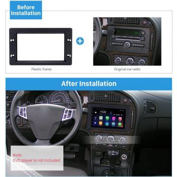 Harfey 2Din Install Set for 1998+ SAAB 95