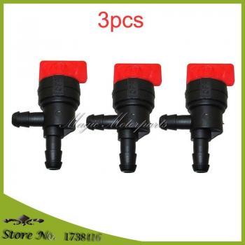 3x 90 Degree 1/4 Fuel Shut Off Valve for Tecumseh and Briggs Stratton