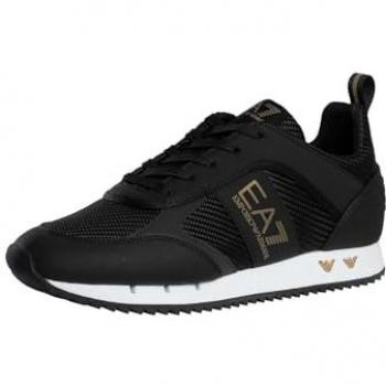 Herren-Emporio Armani EA7 Sneaker – Schwarz, 41 (MZ185)