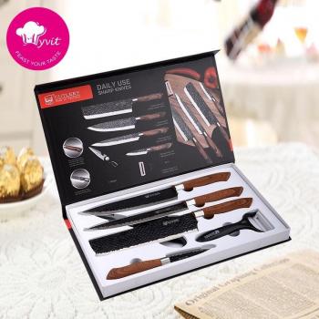 Set di Coltelli con Forbici e Pelapatate