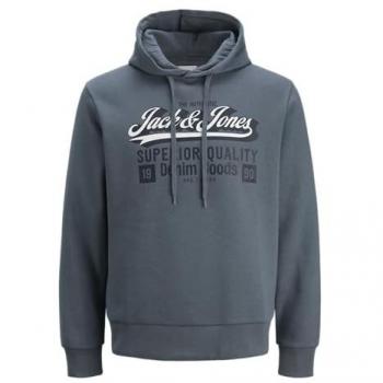 Jack & Jones Sudadera Blanca con Logo – Término de Estilo