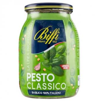 Pesto alla Genovese di Biffi con Aglio (Vaso 980 g)