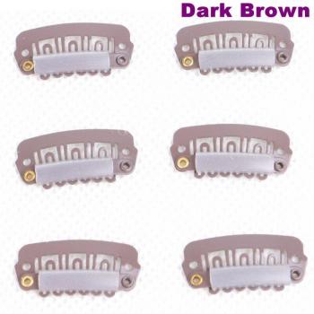 Xuchang Harmony 60PCS 2.3cm 6-Tooth Snap Clips for Hair Extensions