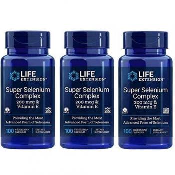 Complexe de Sélénium Super 200 mcg 100 Vegicaps