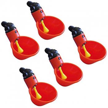 Copas bebedoras automáticas para gallinas y codornices