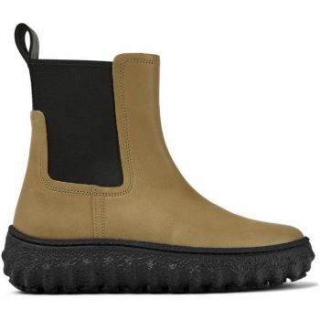 Camper Ground Botas Mujer Piel Camel