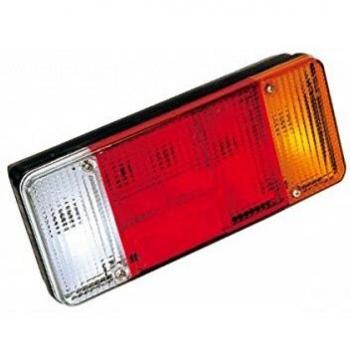 Fanali di retroilluminazione per auto dx con 4 luci alogene 303x130mm