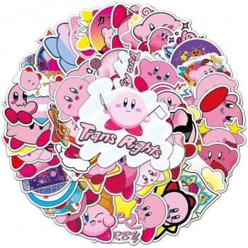 Calcomanía bicicleta equipaje Star Kirby anime