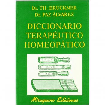 Diccionario terapéutico homeopático