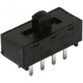 C & K Switch L102011MS02Q 125 V 4 A Interruttore a Slitta 1 pz. Bulk