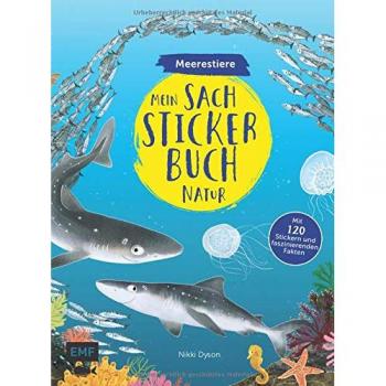 EDITION MICHAEL FISCHER 330/93361 Mein Sach-Stickerbuch Natur – Meerestiere