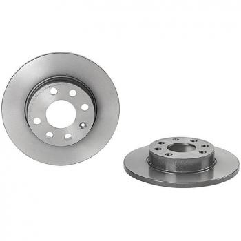 Disque de frein BREMBO OPEL,VAUXHALL 08.8638.11 pour voiture avant, plein
