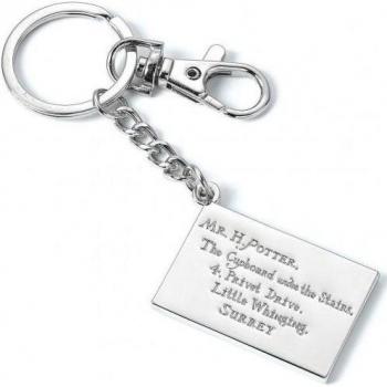 Porte-clés Harry Potter avec charm en forme de lettre
