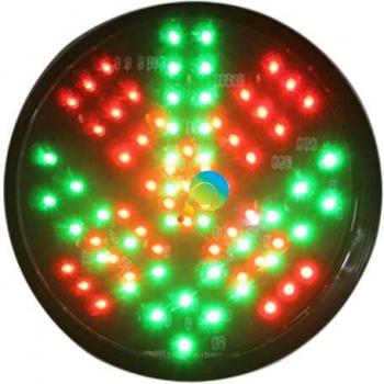 DC12V 200mm Bi-Color Red Cross Green Arrow LED Traffic Signal