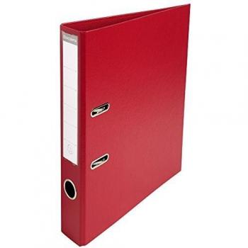 Classeur à levier PVC A4, dos 50 mm – Couleur Bordeaux – Pack de 10