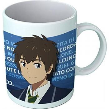 Tazza in ceramica con illustrazione di Taki per Your Name