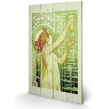 Legno Grande Piramide International – Tela Stampata Absinthe Robette