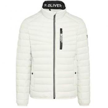 S.OLIVER Langarm Steppjacke in hellgrau