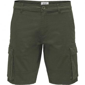 Shorts Uomo ONSCam Stage Cargo Verde Oliva
