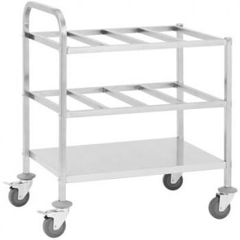 Chariot de cuisine en inox