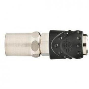 Rubinetto rapido a sfere 6 x 14 con portagomma