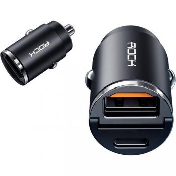 Rock USB Dual 30W – Estación de Carga en el Auto
