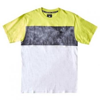 Camiseta DC Shoes Deep End corta blanco gris verde