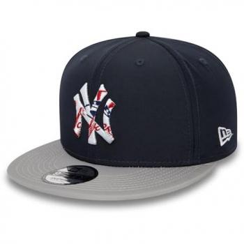 New Era 9Fifty Infill Yankees Cap (Grey, M/L)