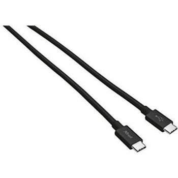UrbanLink 1m Dual‑USB Cable – USB‑C to USB‑C (Black)
