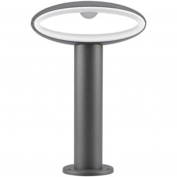 Applique de jardin LED V-tac 9W, fixation au sol, couleur gris foncé, 30 cm, blanc naturel, IP54