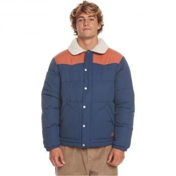 Quiksilver Giacca Piumino The Puffer Blu Regular Fit